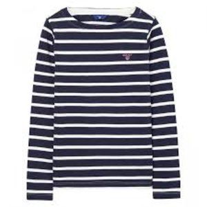 GANT Girl Breton Striped Boatneck Sweater |5-6 YRS